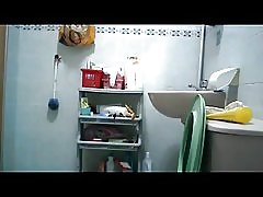 Voyeur de Singapour SG sous la douche