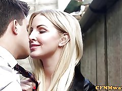 Femdom chantelle fox et pal bj action